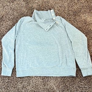 J Crew Factory Cowl Neck Sweatshirt